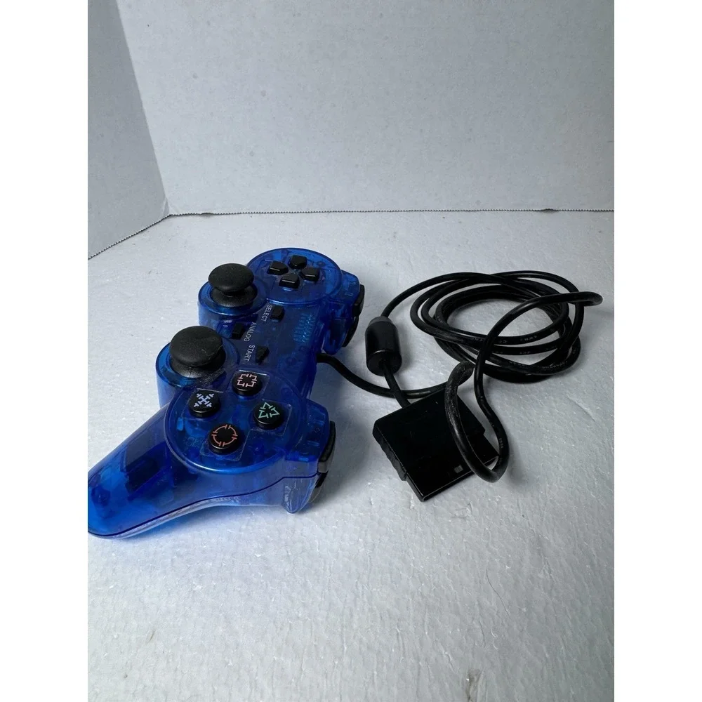Analog Controller 2 - Blue Controller -‎ For PlayStation 2.